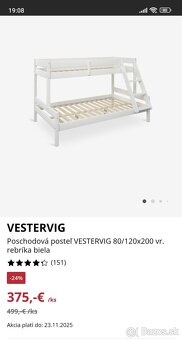 Detská poschodová posteľ - 2