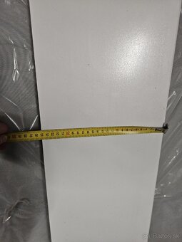 Plastový parapet biely - 2