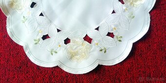 Kvietková dečka/obrúsok 37x84 cm - 2