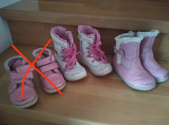 Rôzne topánky 19,21,22 - 2
