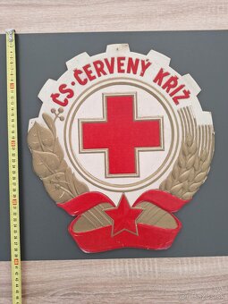 vlajka ČSSR zástava , ČS červený kríž - 2
