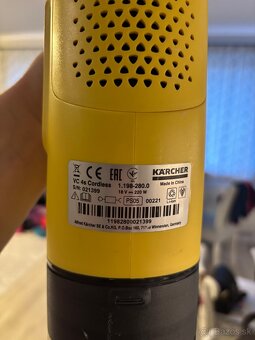 Tyčový vysavač Kärcher - náhradné diely - 2