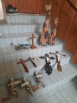 Drevený kríž rozmery 102 x 51 cm - 2