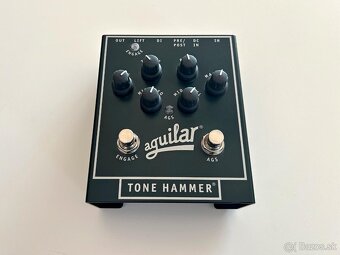 Predám bass preamp Aguilar Tone Hammer (v.1) - 2