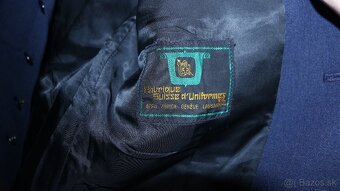 Uniforma Modré francúzske hasičské sako L - 2