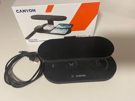 Canyon WS-501 - 5v1, - bezdrôtová nabíjačka pre Apple zaria - 2