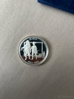 Strieborná proof medaila popis v inzeráte - 2