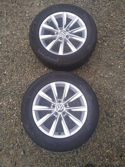 17" alu VW TIGUAN aj AUDI Q 3 + letné pneu. - 2