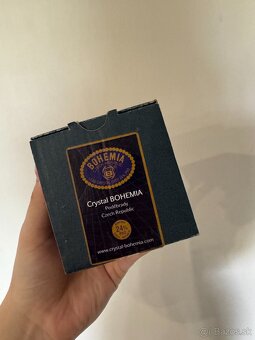 Krištáľová miska Bohemia box - 2