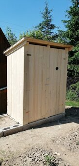 Nová latrína so skladom (dvojlatrina) - Dovoz SR zdarma - 2