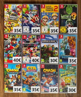 HRY na NINTENDO (4+1 alebo 6+2 zdarma) - 2