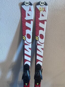 Lyze Atomic 140 cm + palice - 2