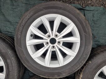 alu kola Volkswagen polo R15 5x100 et40 5,5 - 2