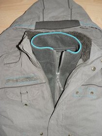 DETSKÁ ZIMNÁ BUNDA 2 v 1 C&A veľ. 122 + darček - 2