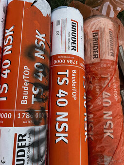 Kúpim strešnú fóliu Bauder TOP TS 40 NSK - 2