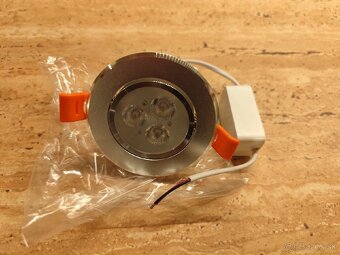 LED stropné svietidlo - 3W / Teplá biela - 2