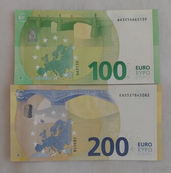 Euro bankovky UNC Lagarde set - 2