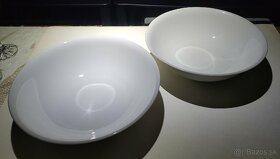 Biele porcelanove misky - 2