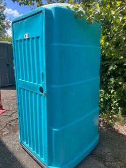 Mobilná toaleta, kadibudka, Toi, prenosné WC - použitá - 2