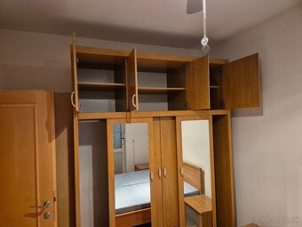 Predám šatníkovú skriňu z masívu so zrkadlom - 2