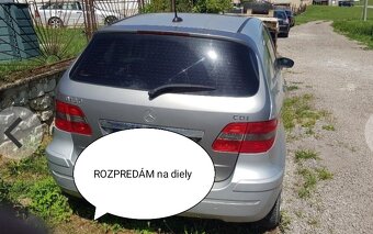 Mercedes trieda B 2,0 diesel 80 kw B180 - 2