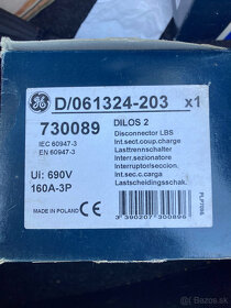 Predám ISTIČ GE DILOS 2 160A - 2