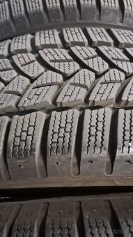 Predám 3ks jazdené zimné 195/55r16-87T Firestone - 2