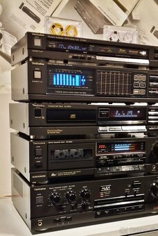 Zostava TECHNICS A04 tuner, equalizer, CD, deck, zosilnovac - 2