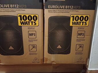 Aktívne reproduktory Behringer B112Mp3 - 2