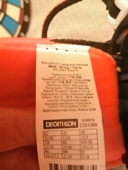 Detske korcule Oxelo veľ. 35-38 - 2