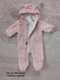 Oblečenie dievčatko veľ. 62 - 2