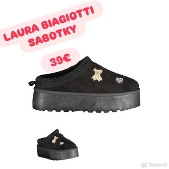 Sabotky v štýle UGG - 2