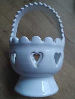 Košíček keramika retro - 2