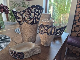 Sada nádherných váz (pieskované) - 2