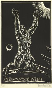 Július Szabó: drevoryty z cyklu Ecce Homo - 2