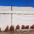 Párty, skladový stan 8x7x2,5 m - 2
