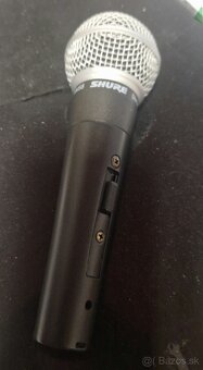 Legendárny dynamický mikrofón SHURE 58 - 2