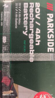 Parkside Akumulátor 20 V/4 Ah PAP 20 B3 - 2