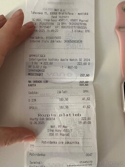 Predám Apple Watch SE 2024 40mm - 2
