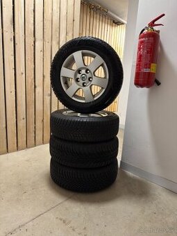 Disky Škoda + celoročné pneu 195/65 R15 - 2