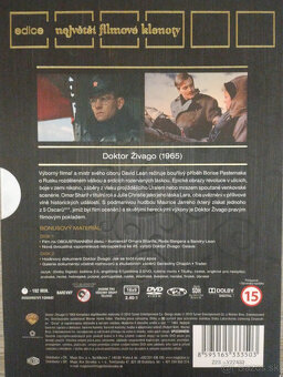 DVD film Doktor Živago - výročná edícia 2x DVD - 2