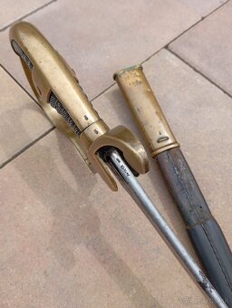 Starožitná šabla  meč. Nemecko - 2