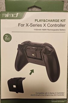 PLAY&CHARGE KIT For X-Series X Controller - 2