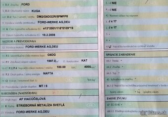 predám MOTOR G6DG FORD KUGA 2.0 TDCI 2008 VODIČOVÉ SVETLO - 2