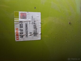 Claas priebežný šnek - 2