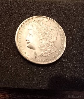 U.S.A. minca Morgan Dollar 1921 Silver Coin /strieborna/ - 2