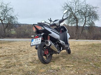 Skúter Maxon Ardour 125 + zadný kufor + výbava - 2