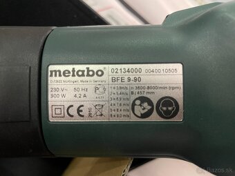 Pásový pilník METABO BFE 9-90 - 2