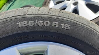 Sada kolies zo Suzuki Splash - R15x5,5j ET50 - 2