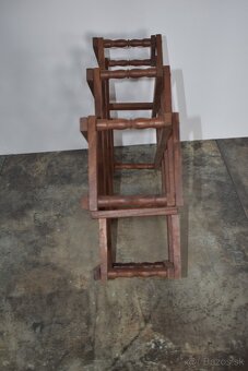 Drevený rozkladací stojan na víno - 2